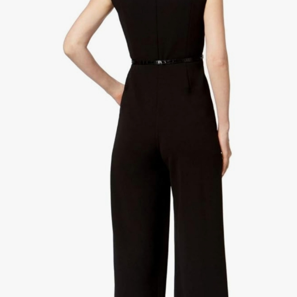 Calvin Klein Black Sleeveless Jumpsuit - Picture 3 of 4